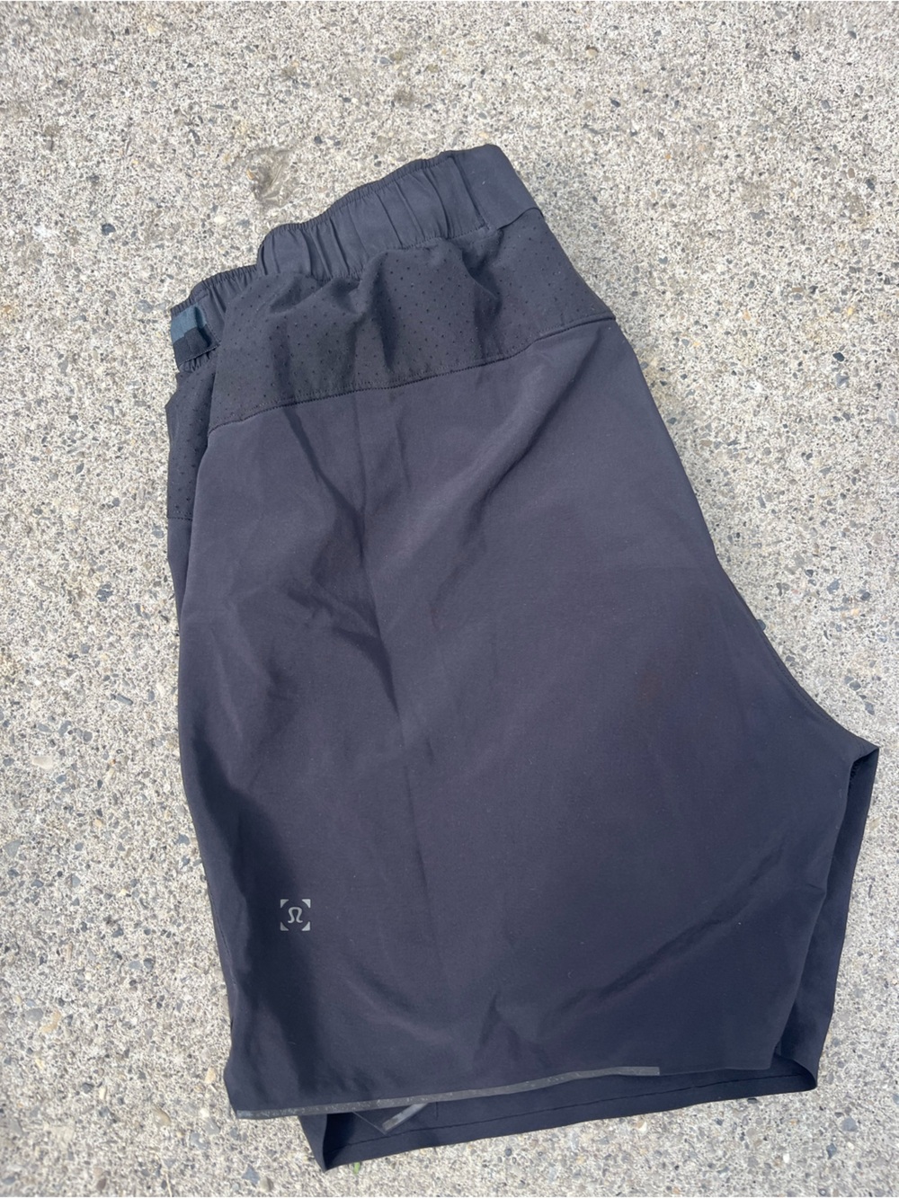 lululemon athletica Men's Black Athletic Shorts